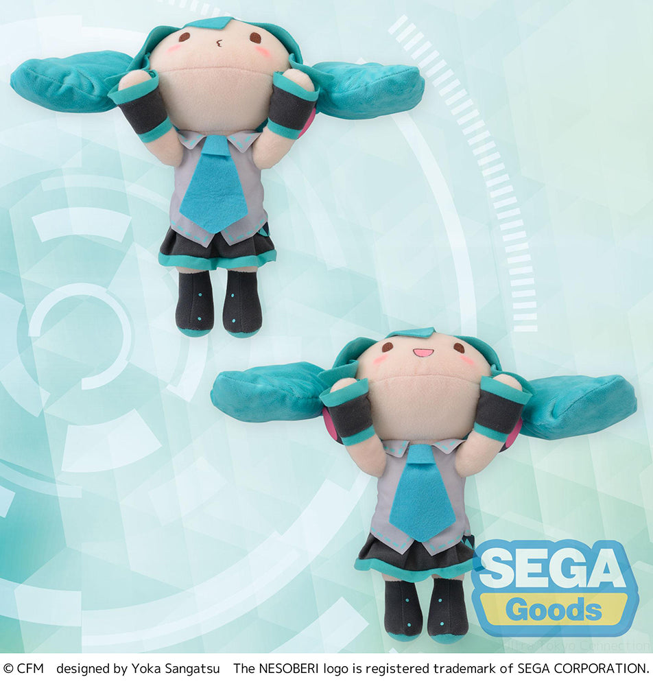 (Pre-Order) Hatsune Miku - fuwa petit NESOBERI (Lay-Down) - M Plush