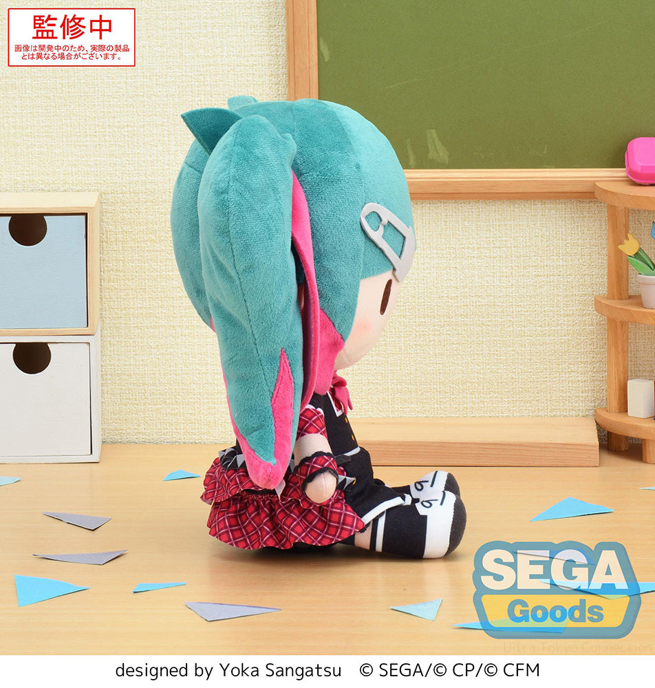 (Pre-Order) Hatsune Miku - COLORFUL STAGE! - fuwa petit - L Plush "Classroom SEKAI Miku"