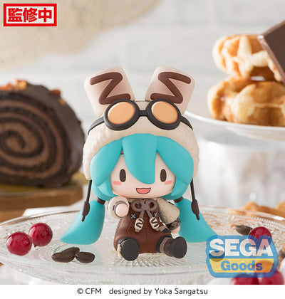 (Pre-Order)Hatsune Miku - Chibi Figure - Marshmallow Hot Cocoa - fuwa petit