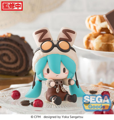 (Pre-Order)Hatsune Miku - Chibi Figure - Marshmallow Hot Cocoa - fuwa petit