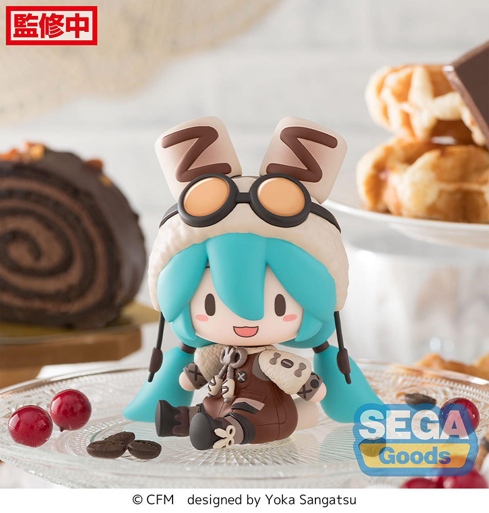 (Pre-Order)Hatsune Miku - Chibi Figure - Marshmallow Hot Cocoa - fuwa petit