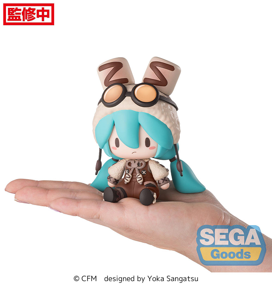 (Pre-Order)Hatsune Miku - Chibi Figure - Marshmallow Hot Cocoa - fuwa petit