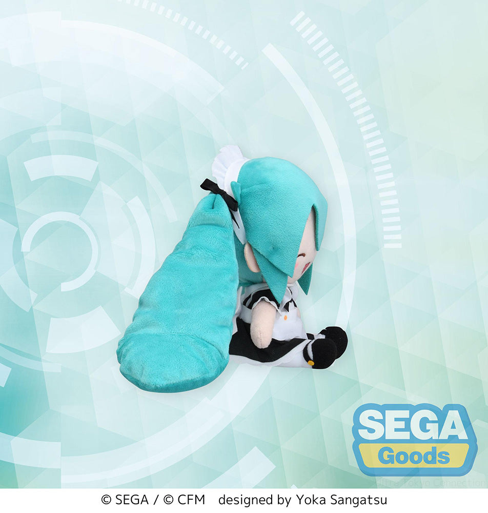 (Pre-Order) Hatsune Miku - fuwa petit "Hatsune Miku: Project DIVA Arcade Future Tone" Mini Plush "Hatsune Miku" Maid Ver. (EX)