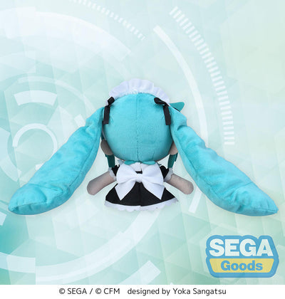 (Pre-Order) Hatsune Miku - fuwa petit "Hatsune Miku: Project DIVA Arcade Future Tone" Mini Plush "Hatsune Miku" Maid Ver. (EX)