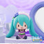 (Pre-Order) Hatsune Miku x Love and Berry Dress Up and Dance!" Chibi Figure "Sparkly Purple" fuwa petit