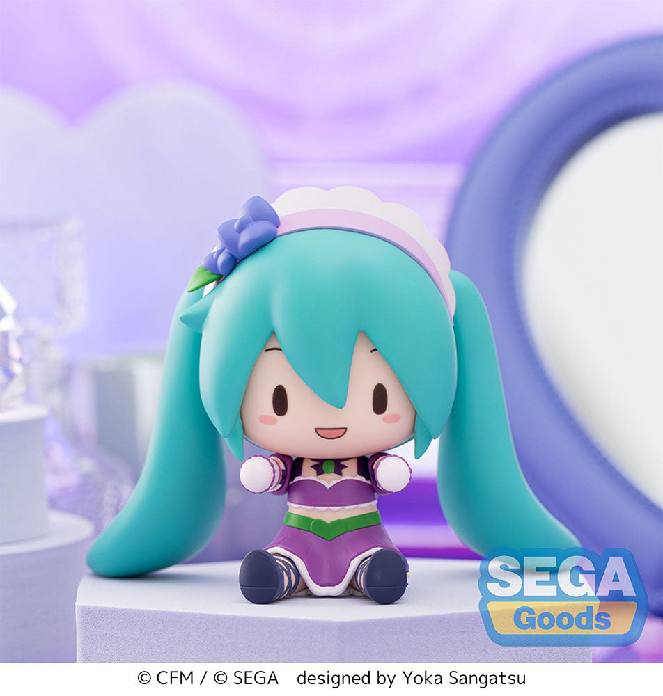 (Pre-Order) Hatsune Miku x Love and Berry Dress Up and Dance!" Chibi Figure "Sparkly Purple" fuwa petit