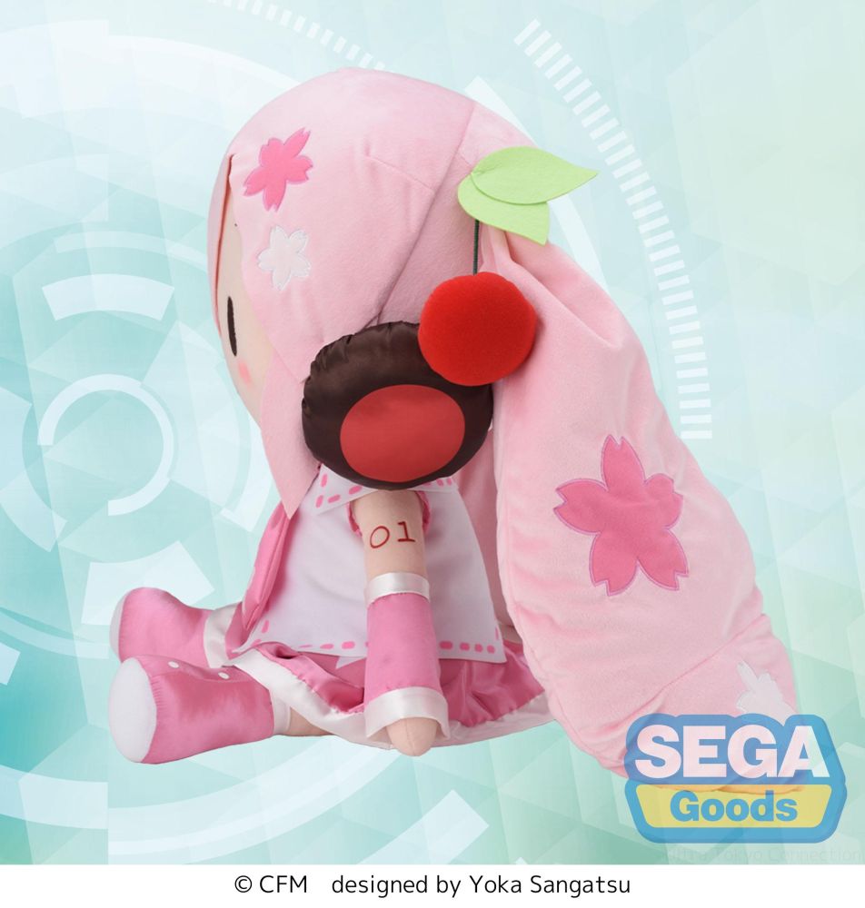 (Pre-Order) Hatsune Miku - fuwa petit "Sakura Miku" Dodeka Jumbo Plush