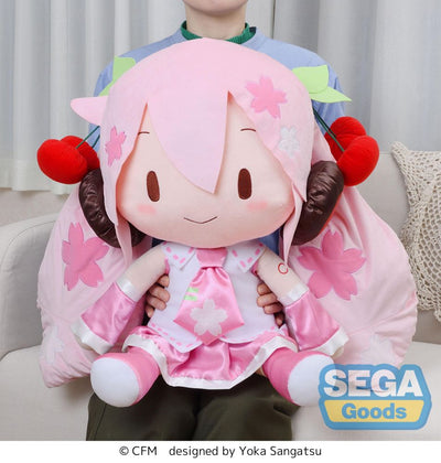 (Pre-Order) Hatsune Miku - fuwa petit "Sakura Miku" Dodeka Jumbo Plush