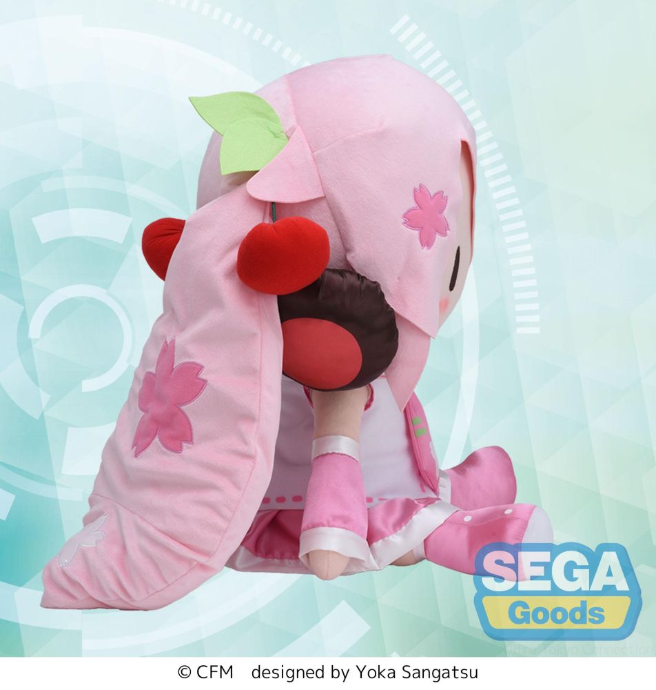 (Pre-Order) Hatsune Miku - fuwa petit "Sakura Miku" Dodeka Jumbo Plush