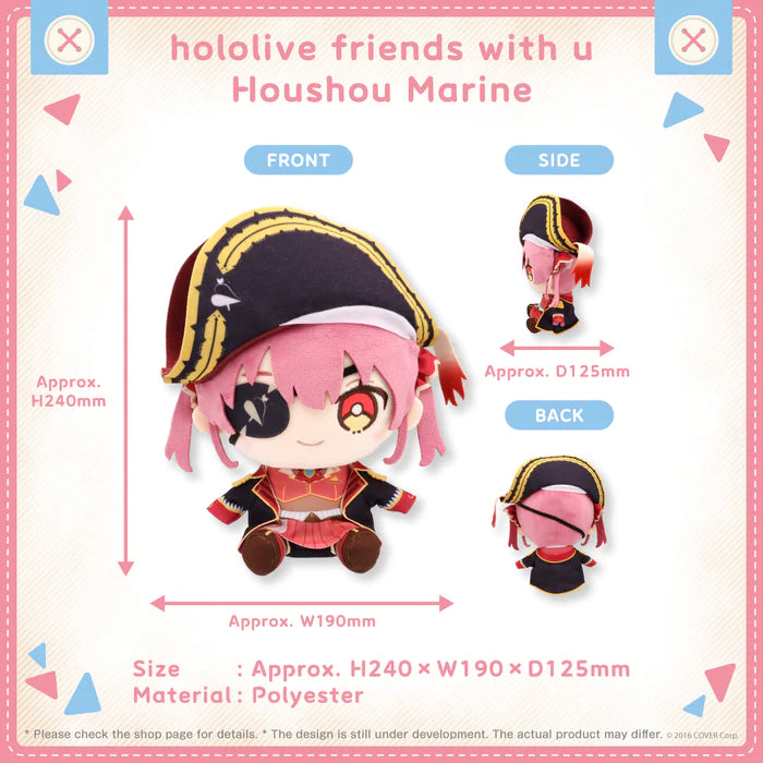 (Pre-Order) Hololive - Friends with U Series - Plushies
