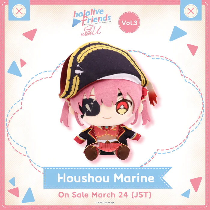 (Pre-Order) Hololive - Friends with U Series - Plushies
