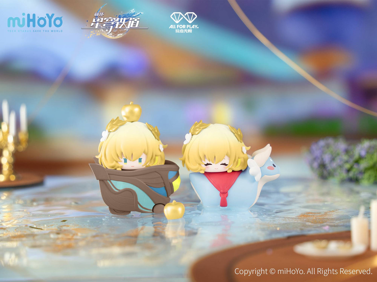Honkai Star Rail: Omphalos Heroes Stacking Mini Figures