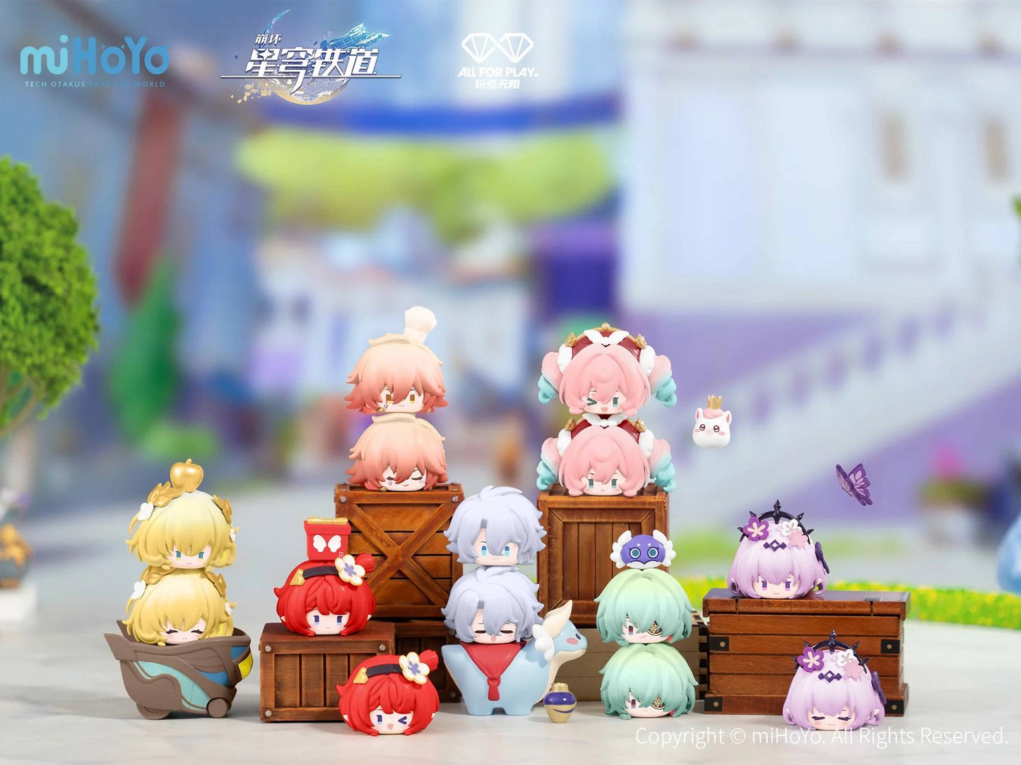 Honkai Star Rail: Omphalos Heroes Stacking Mini Figures