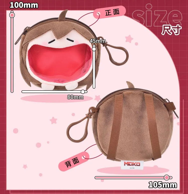 Hatsune Miku - Meiko - Mini Plush Ita Bag (MINI SIZE ITA BAG)