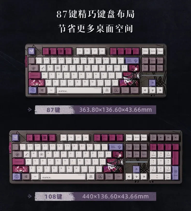 Honkai: Star Rail - Kafka - RGB Mechanical Keyboard