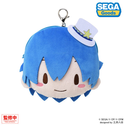 (Pre-Order) fuwa petit "HATSUNE MIKU: COLORFUL STAGE!" Face Pouch with Reel "Wonderland SEKAI KAITO"