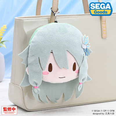 (Pre-Order) fuwa petit "HATSUNE MIKU: COLORFUL STAGE!" Face Pouch with Reel "Nene Kusanagi"