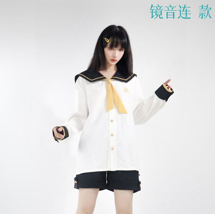 Amahakawa x Hatsune Miku - Kagamine Len Uniform Shirt