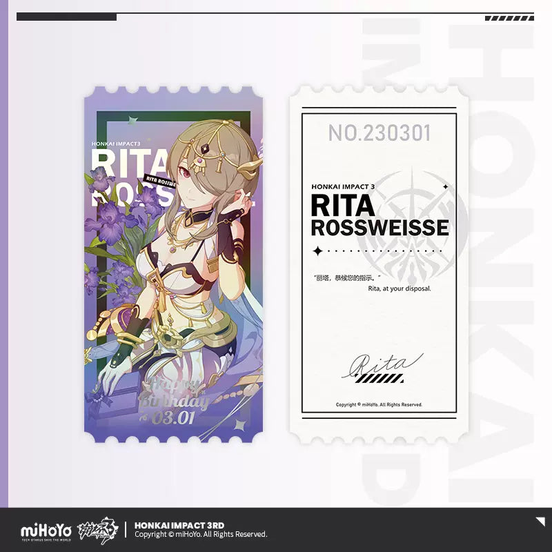 (Pre-Order) Honkai Impact 3rd - Rita - 2023 Birthday Box Set