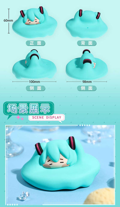 (Pre-Order) Hatsune Miku - Melting Miku Silicone Dustproof Cup Cover