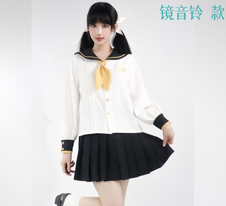 Amahakawa x Hatsune Miku - Kagamine Rin Uniform Shirt – Otaku Owlet