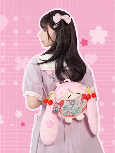 Hatsune Miku -Sakura Miku Plush Ita Bag - Regular Size