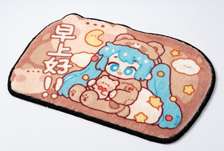 Hatsune Miku - Moeyu x Hatsune Miku - Otaku Owlet - Onesies Party Floor Mat