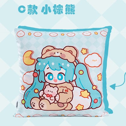 (Pre-Order) Hatsune Miku - Moeyu x Hatsune Miku - Otaku Owlet - Onesies Party Small Pillow