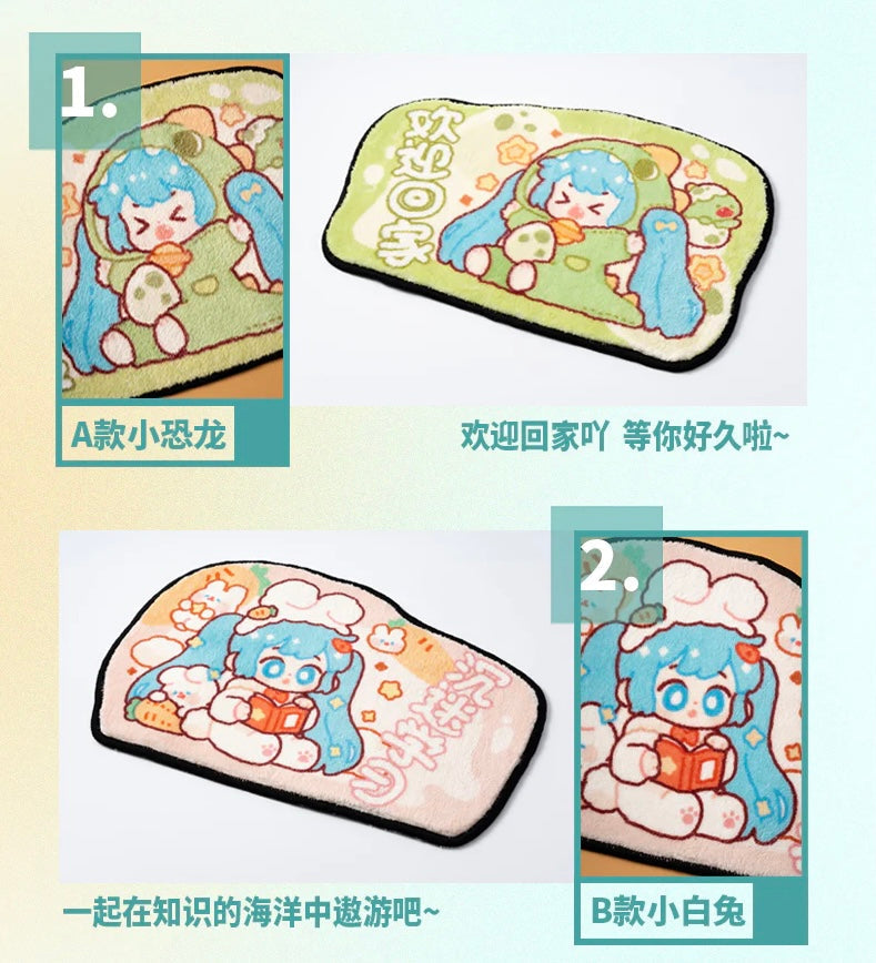 Hatsune Miku - Moeyu x Hatsune Miku - Otaku Owlet - Onesies Party Floor Mat