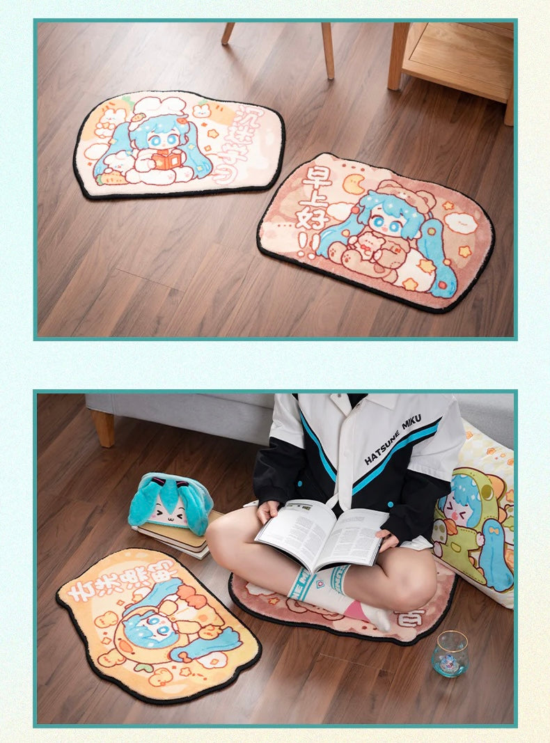 Hatsune Miku - Moeyu x Hatsune Miku - Otaku Owlet - Onesies Party Floor Mat