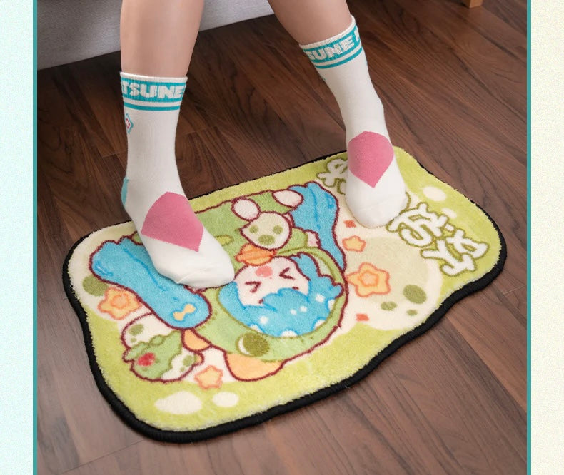 Hatsune Miku - Moeyu x Hatsune Miku - Otaku Owlet - Onesies Party Floor Mat