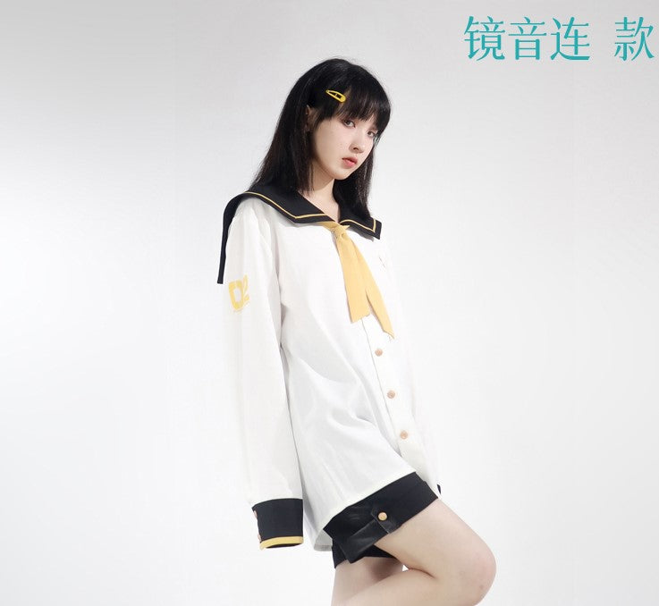 Amahakawa x Hatsune Miku - Kagamine Len Uniform Shirt